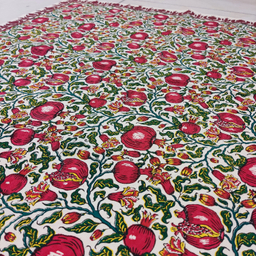 پارچه رومیزی قلمکار مدل یلدا کد 100