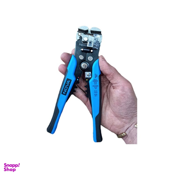 انبر سیم لخت کن اتوماتیک نووا کد 8058 سایز 8 اینچ