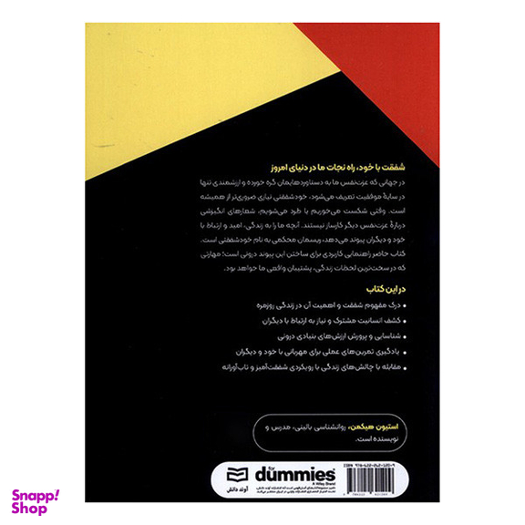 کتاب شفقت با خود اثر استیون هیكمن انتشارات آونددانش