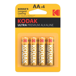 باتری قلمی کداک مدل Ultra Premium Alkaline بسته 4 عددی