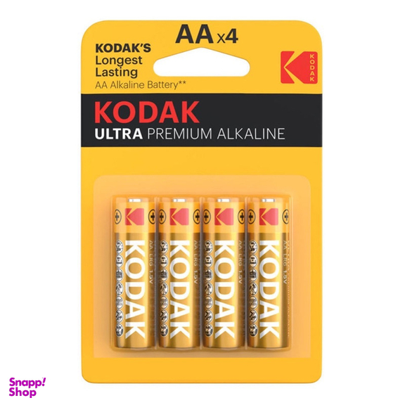باتری قلمی کداک مدل Ultra Premium Alkaline بسته 4 عددی
