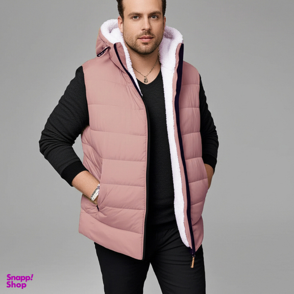 پافر مردانه کد K رنگ کالباسی