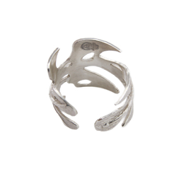 انگشتر زنانه طرح برگ انجیری کد 332