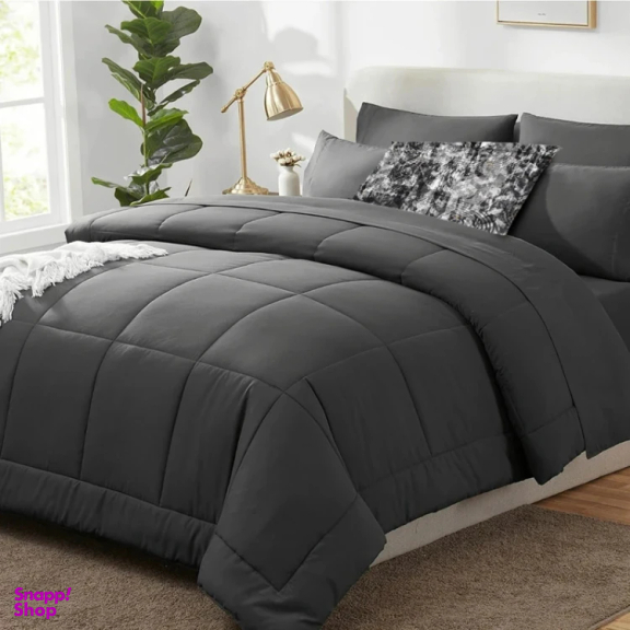 سرویس روتختی نوپه هوم مدل اکسترا کد P15 دو نفره 7 تکه به همراه روبالشی طرحدار سه بعدی