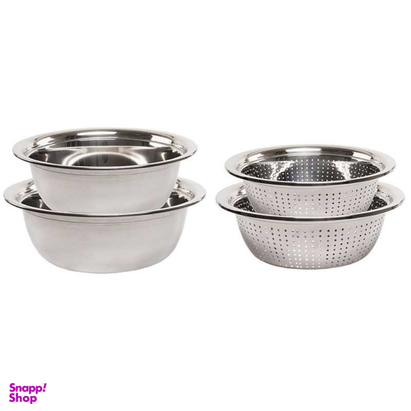 ست آبکش و لگن کد AL2226 مجموعه 4 عددی