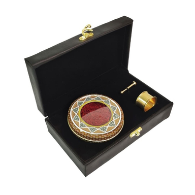پک هدیه زعفران ستاره زعفرانیه مدل اطلس کد 02