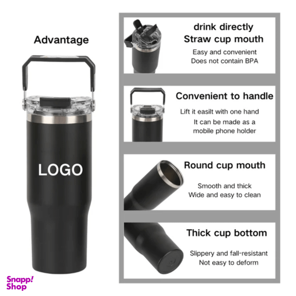 تراول ماگ سیتارایوری مدل دسته دار حجم 600 میلی لیتر