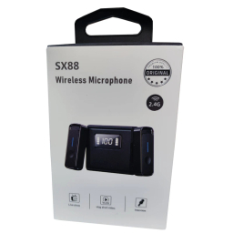 میکروفون بی سیم یقه ای مدل SX88 DUAL