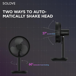 پنکه رومیزی ای آی سو لاو مدل F5 ظرفیت 4000 میلی آمپر ساعت