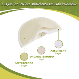 پد سینه هیاهو مدل Softies بسته 4 عددی