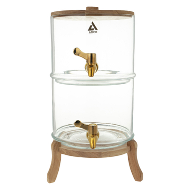 کلمن پذیرایی ARCO مدل WOODEN JAM کد CS 8000 ظرفیت 8 لیتر
