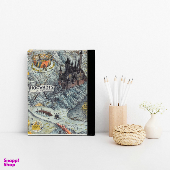 کلاسور ترمه طراحان ایده طرح هری پاتر و نقشه مدرسه کد cfp1577 سایز A4