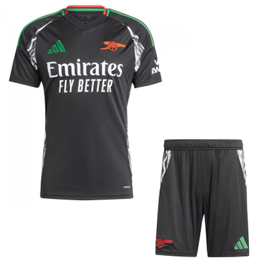 ست تیشرت و شلوارک ورزشی پسرانه مدل آرسنال Away 2025