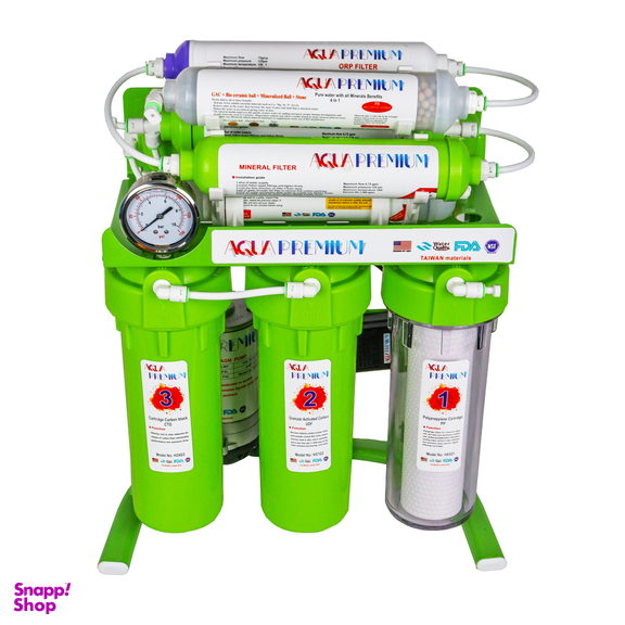 دستگاه تصفیه آب خانگی آکواپرمیوم مدل A9POAB12-GR-TP