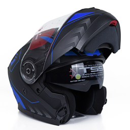 کلاه کاسکت فک متحرک ردلاین مدل 937 طرح blue arrow mt