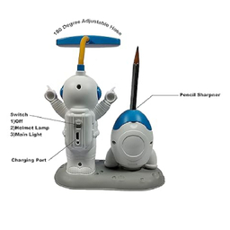 چراغ مطالعه فانتزی مدل فضانورد
