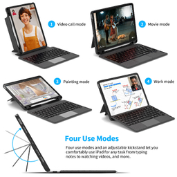 کاور و کیبورد مغناطیسی تبلت ویوو مدل Mag Touch مناسب اپل iPad 12.9-inch