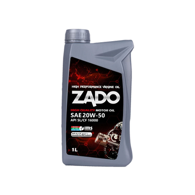 روغن موتور خودرو زادو مدل SAE 20W-50-SL حجم 1 لیتر