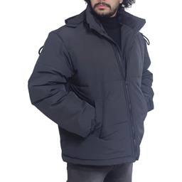 کاپشن مردانه مدل ضد آب کد 131 رنگ مشکی