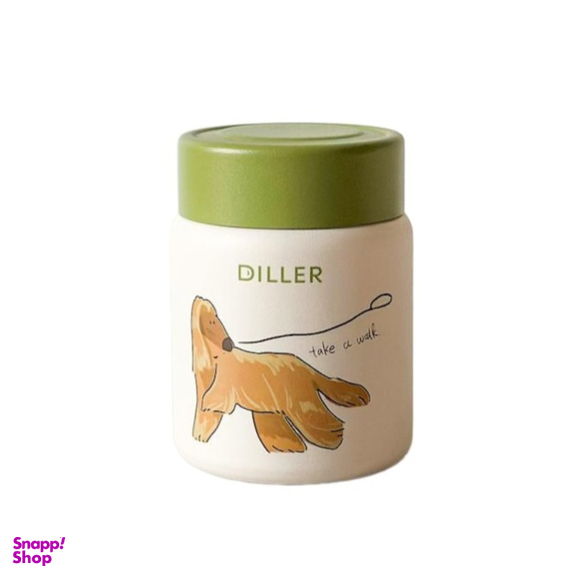 تراول ماگ دیلر طرح سگ کد 03 گنجایش 150 میلی‌ لیتر