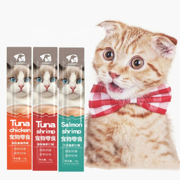 بستنی گربه پین مدل تن با میگو مجموعه 3 عددی