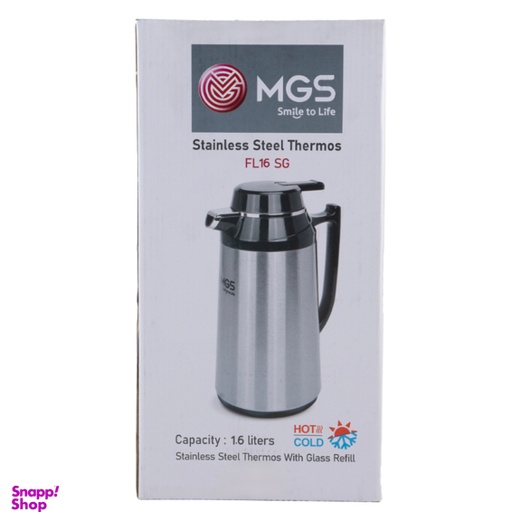 فلاسک استیل ام جی اس مدل FL16SG گنجایش 1/6 لیتر
