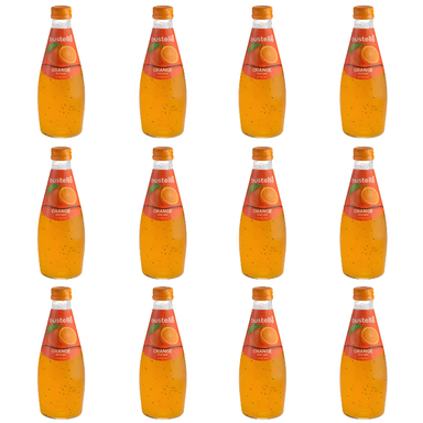 آبمیوه تخم شربتی پرتقال باستلو حجم 300 میلی لیتر بسته 12 عددی