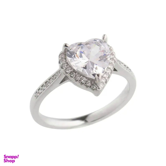 انگشتر زنانه طرح سواروسکی طرح قلب کد swar715