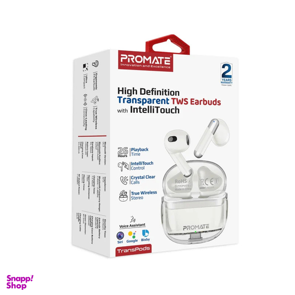 هدفون بی سیم پرومیت مدل TRANSPODS