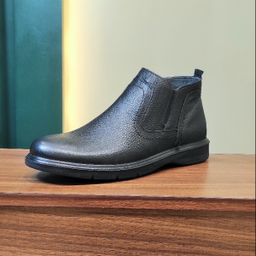 نیم بوت مردانه مدل Milano رنگ مشکی