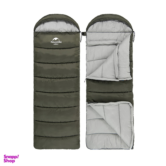 کيسه خواب 13- درجه نیچرهایک مدل U series Square With Hat cotton sleeping bag (U350) کد MSD07