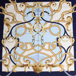 روسری زنانه آنالیا مدل ابریشم دور دست دوز کد 6057