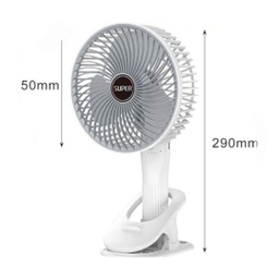 پنکه شارژی مدل desktop super کد 6336