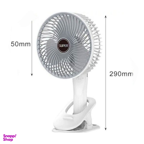 پنکه شارژی مدل desktop super کد 6336