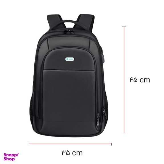 کوله پشتی لپ تاپ کوتتسی مدل 14016 مناسب برای لپ تاپ تا 16 اینچی