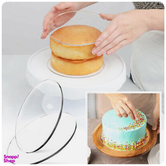 صفحه گاناش و خامه کشی کیک به گز کد 175 سایز 17.5 مجموعه 2 عددی