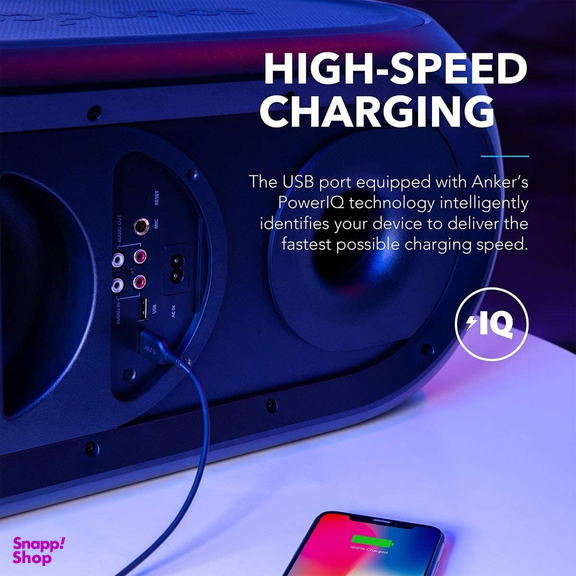 اسپیکر بلوتوثی قابل حمل ساندکور (Soundcore) مدل Rave 160W