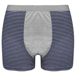 شورت پادار مردانه ماییلدا مدل ملانژ کد 5207 رنگ سرمه ای