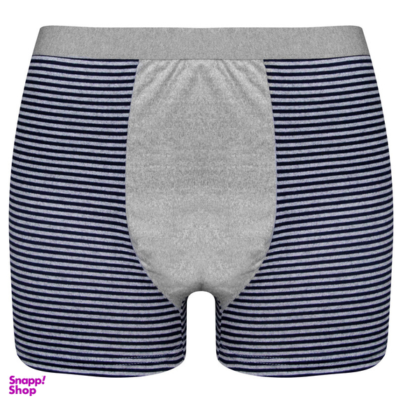 شورت پادار مردانه ماییلدا مدل ملانژ کد 5207 رنگ سرمه ای