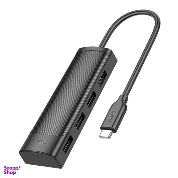 هاب USB چهار پورت Type-C هوکو مدل HB41 طول 20 سانتی متر