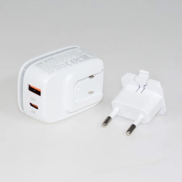 شارژر دیواری 20 وات کینگ استار مدل KW193i PD به همراه کابل لایتنینگ به USB-C
