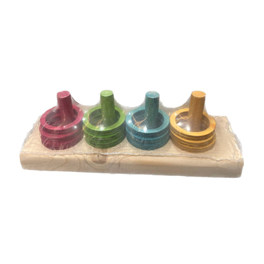 اسباب بازی پرندگان چکاوک مدل حلقه و میله فکری کد 89247
