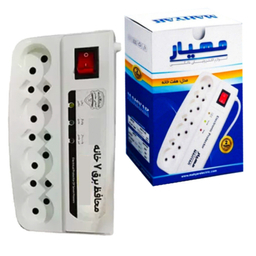 محافظ برق 7 خانه مهیار مدل H402 طول ۳ متر