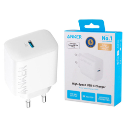 شارژر دیواری فست شارژ انکر مدل Select Charger A2347 3A 20W