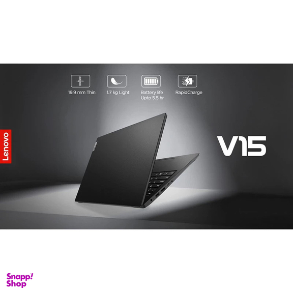لپ تاپ 15.6 اینچی لنوو مدل V15 G2 IJL-Celeron N4500-8GB DDR4-256GB SSD-TN-W - کاستوم شده