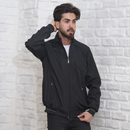 کاپشن بهاره مردانه آرپو مدل سهند رنگ مشکی