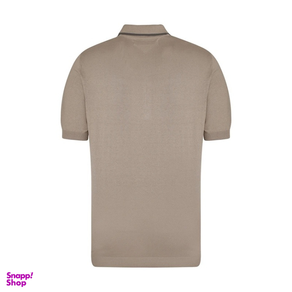 پولوشرت بافت آستین کوتاه مردانه مدل GD-s-16899499 رنگ کرم