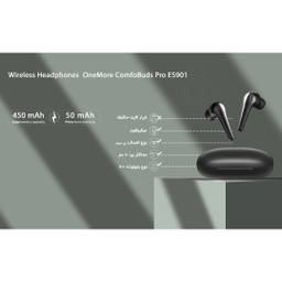 هدفون بلوتوثی وان مور مدل ComfoBuds Pro ES901