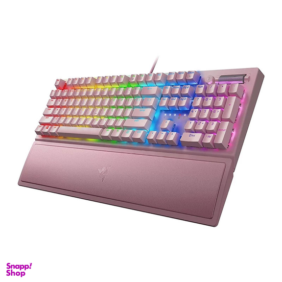 کیبورد مخصوص بازی ریزر (Razer) مدل BLACKWIDOW V3 Chroma RGB With Green Switch