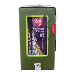 روغن زیتون پالایش شده توسکا وزن 10 گرم بسته 12 عددی